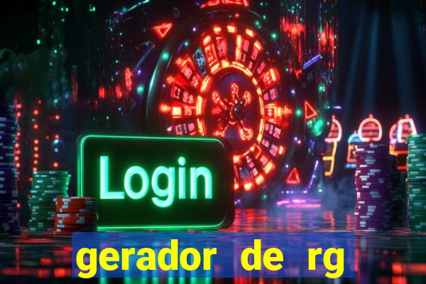 gerador de rg frente e verso